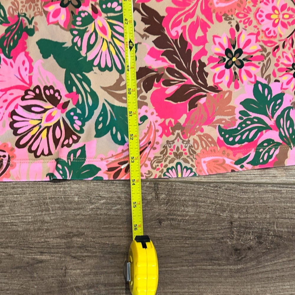 NWT! Boston Proper Medallion Dreams Print Gem Detailed Halter Dress Size Medium - Picture 12 of 13